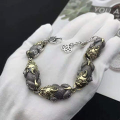 Loookus - 925 Silver Fortune PIxiu Bracelet