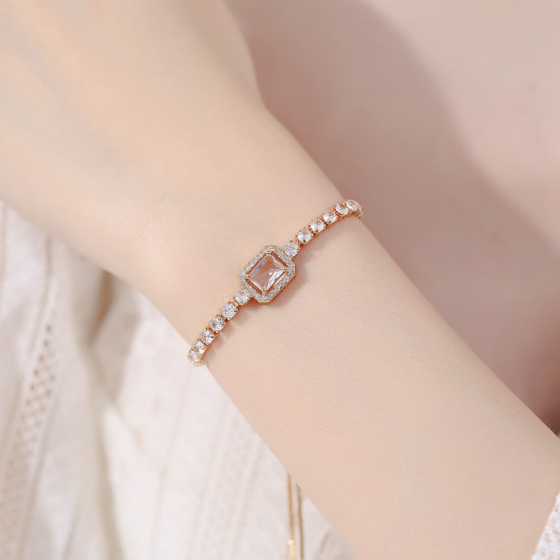 Loookus - Square diamond bracelet