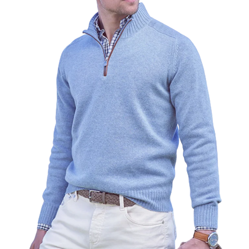 Loookus - Men's Quarter Zip Sweaters