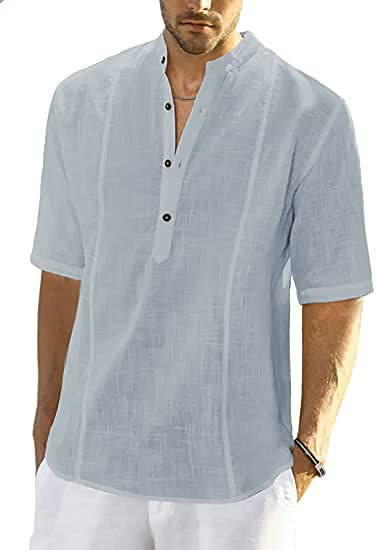 Loookus - Premium Linen Comfortable Casual Short-Sleeve Shirts