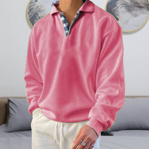 Loookus - Gentleman Ocean Casual Cashmere Basic Sweater