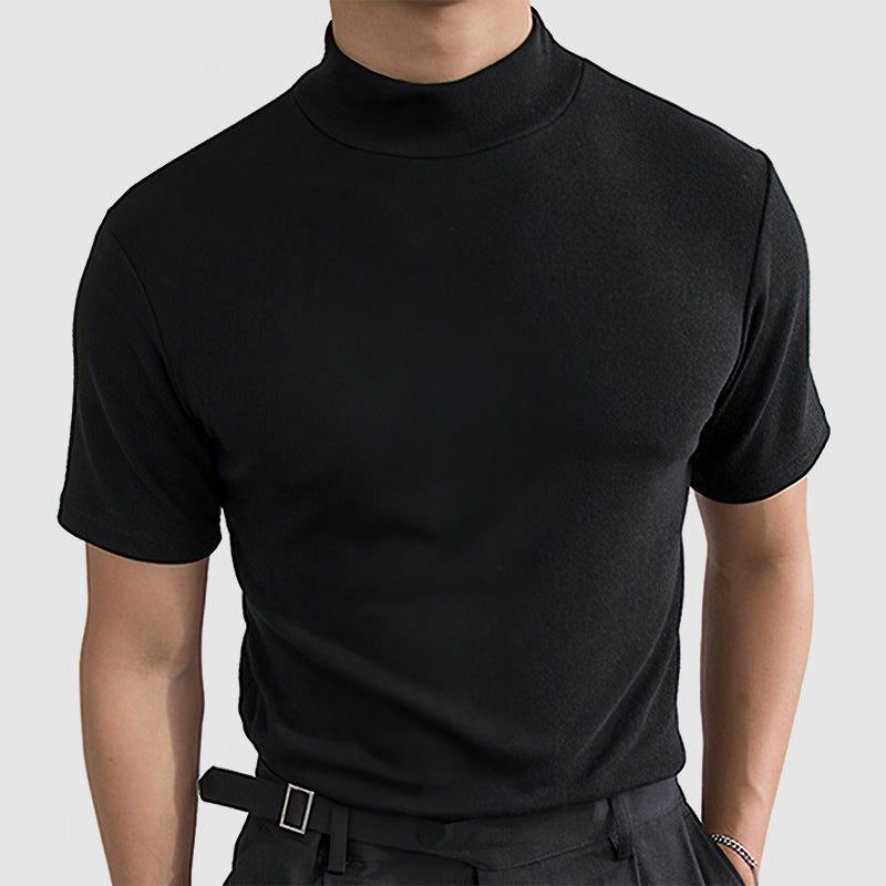 Loookus - Men's Luxurious Touch Stretch Cotton T-Shirt