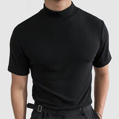 Loookus - Men's Luxurious Touch Stretch Cotton T-Shirt