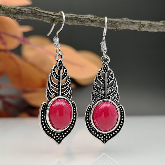 Loookus - Bohemian Vintage Turquoise Earrings