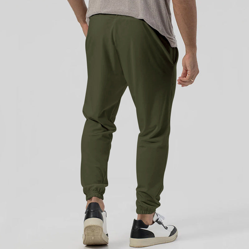 Loookus - Men's Solid Color Loose Casual Pants