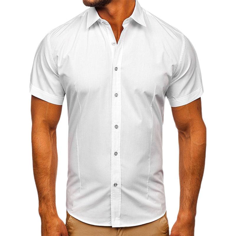 Loookus - Men's Summer Business Short Sleeve