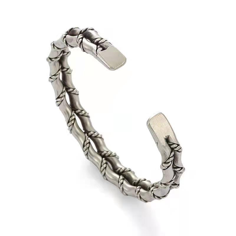 Loookus - Bound Forbidden Love Open Adjustable Bracelet