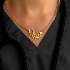 Loookus - Stethoscope Heartbeat Necklace