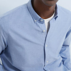 Loookus - Men's combed cotton anti-wrinkle shirt