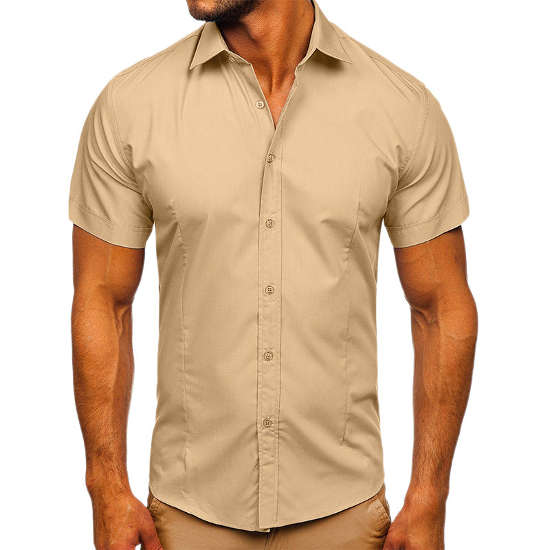 Loookus - Men's Summer Business Short Sleeve