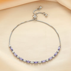 Loookus - Adjustable rectangular drawstring bracelet