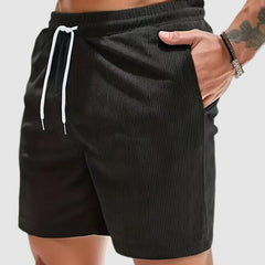 Loookus - Men's Casual Corduroy Seaside Beach Shorts