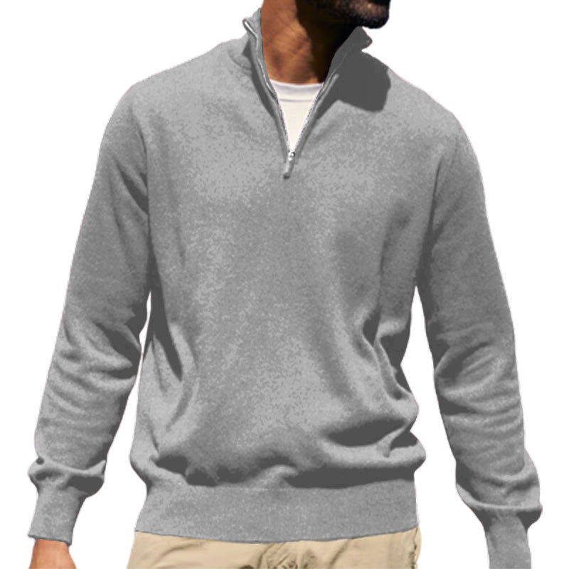 Loookus - Gentleman's Casual Cashmere Basic Sweater