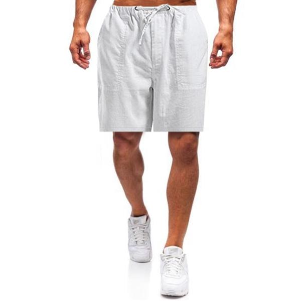 Loookus - Men's Linen Loose Casual Shorts