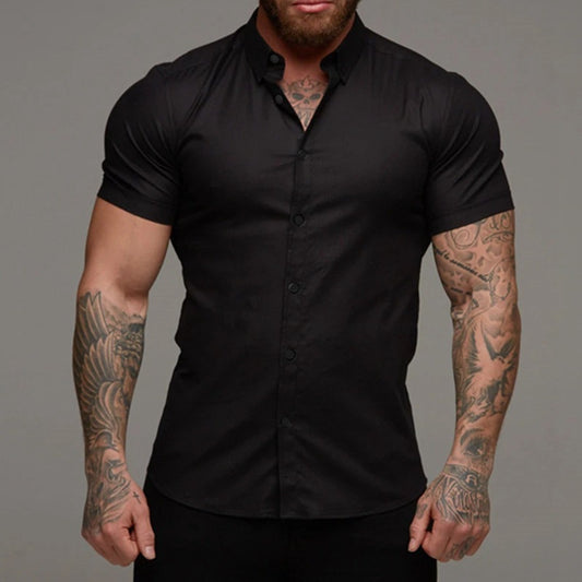 Loookus - Sculpted Fit Short Sleeve Shirt
